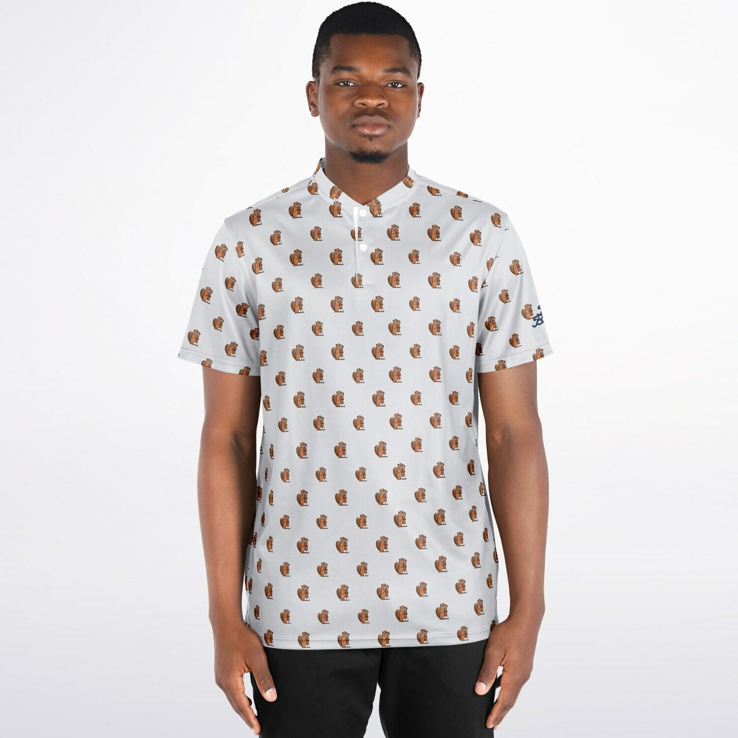 Bad Beaver "Beaver Fever" Blade Collar Polo Shirt