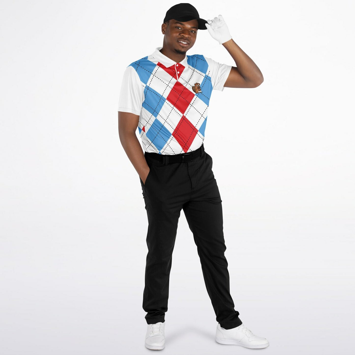 ArgylePolo Shirt - AOP