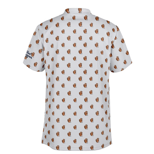 Bad Beaver "Beaver Fever" Blade Collar Polo Shirt