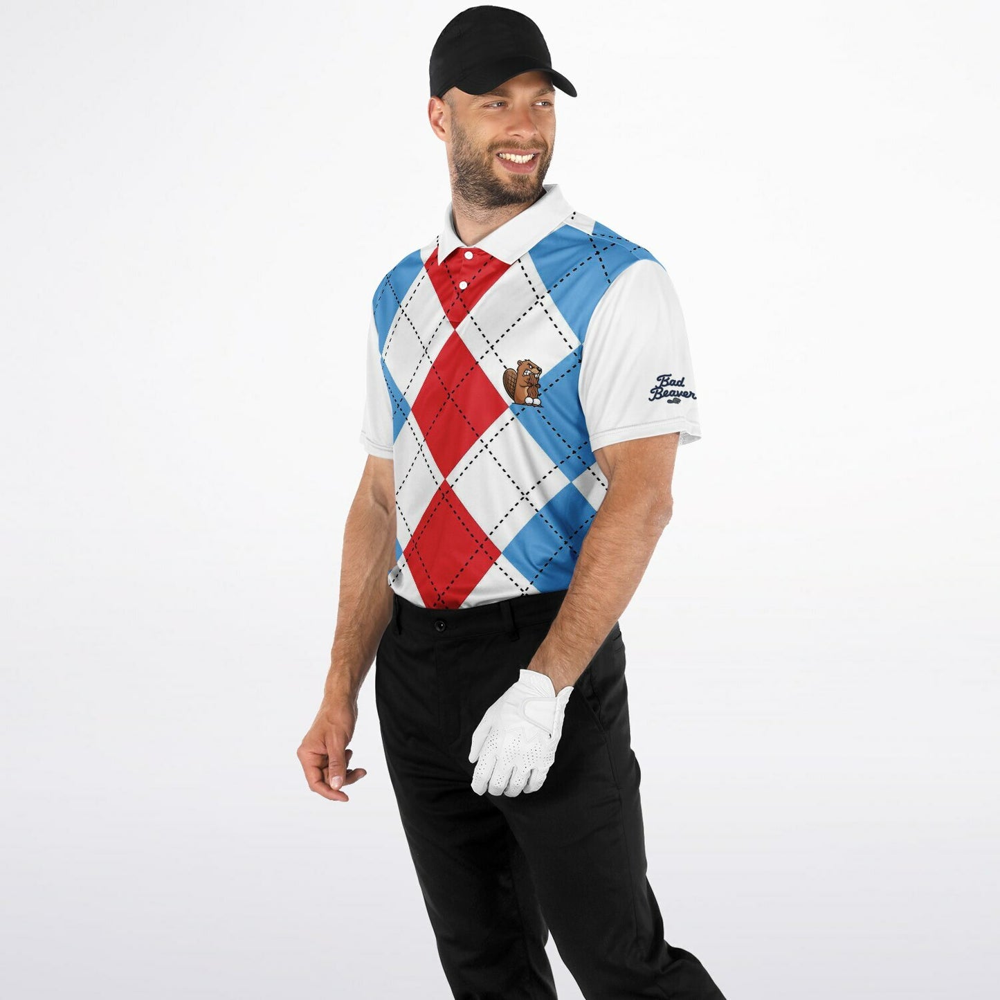 ArgylePolo Shirt - AOP