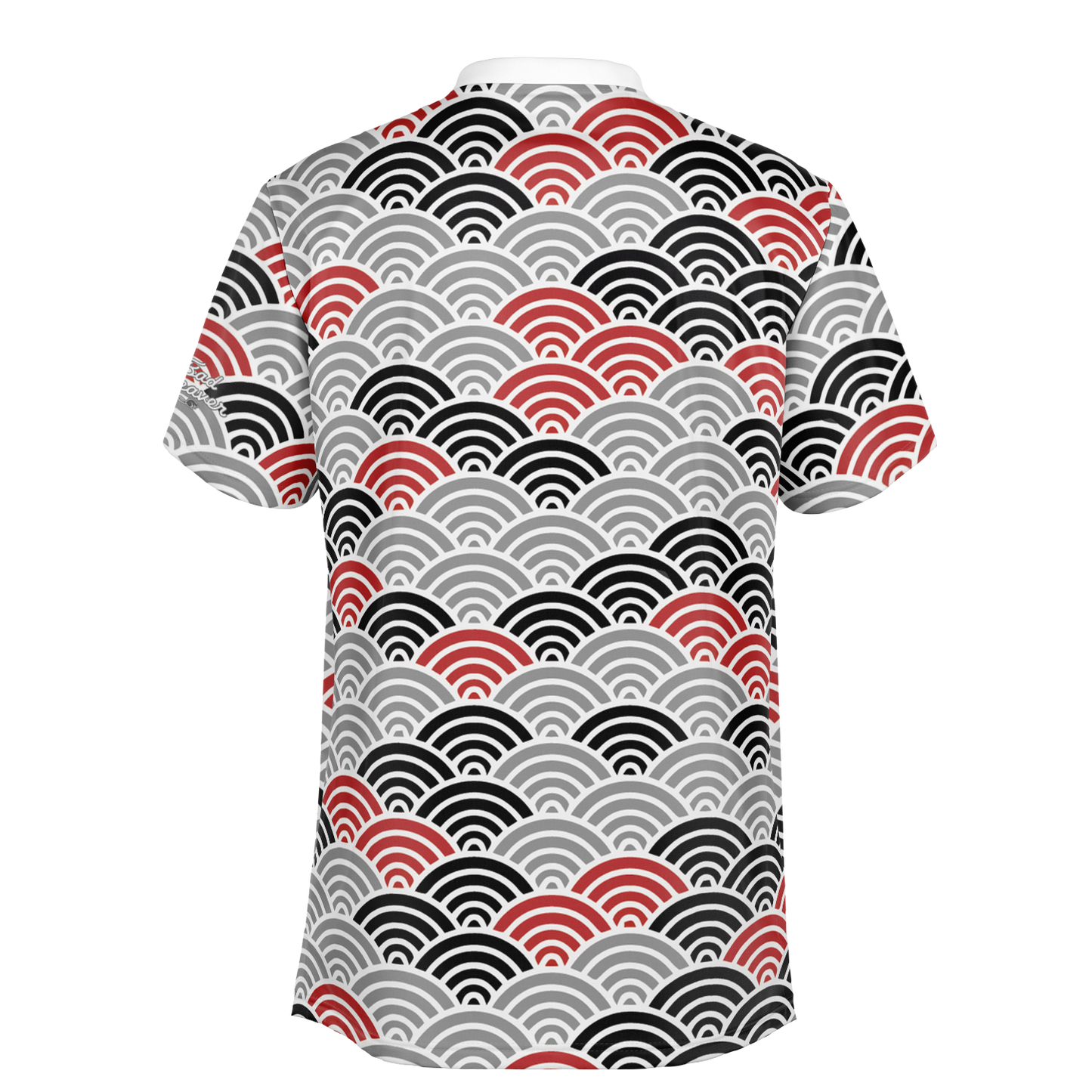 Blade Collar Polo Shirt - AOP