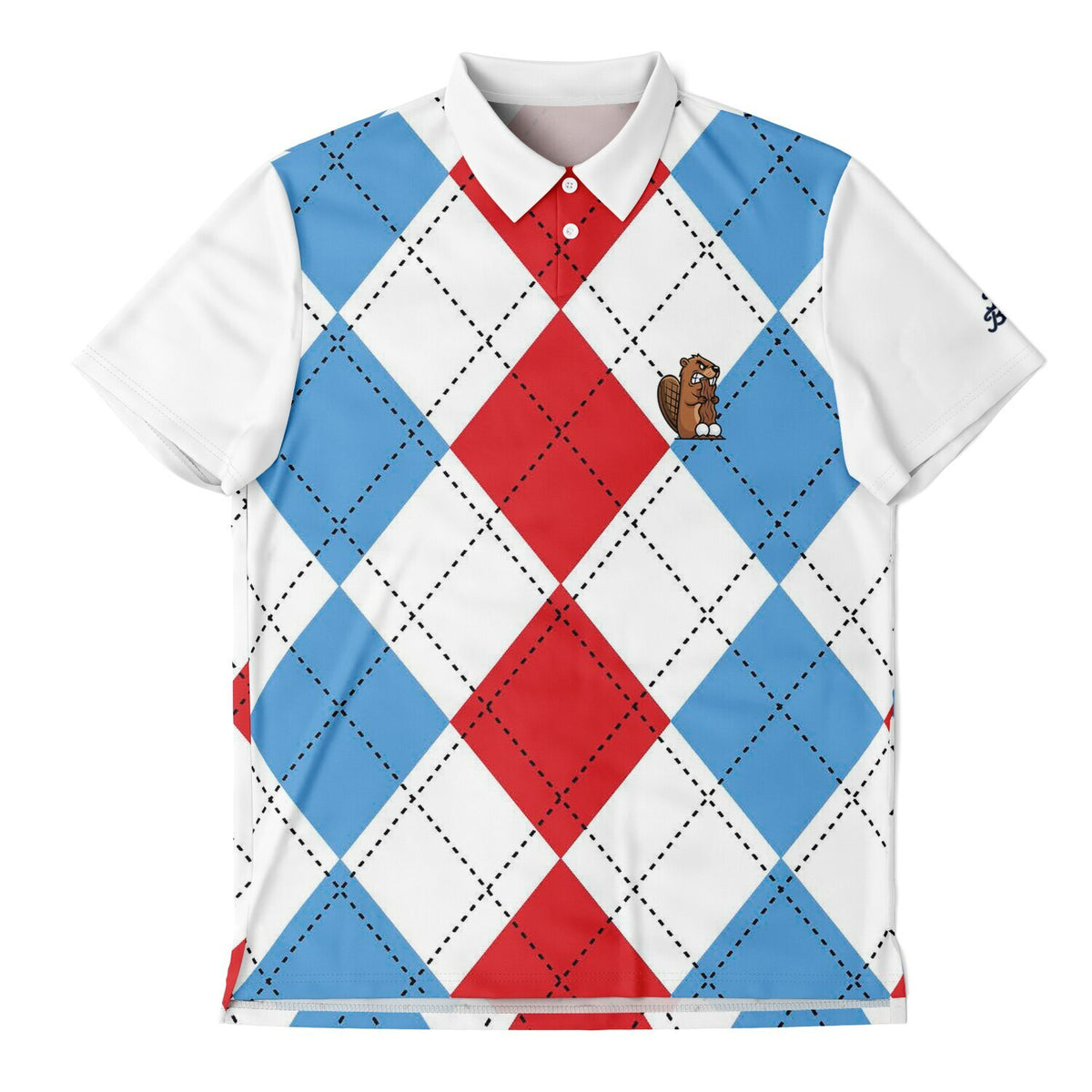 ArgylePolo Shirt - AOP