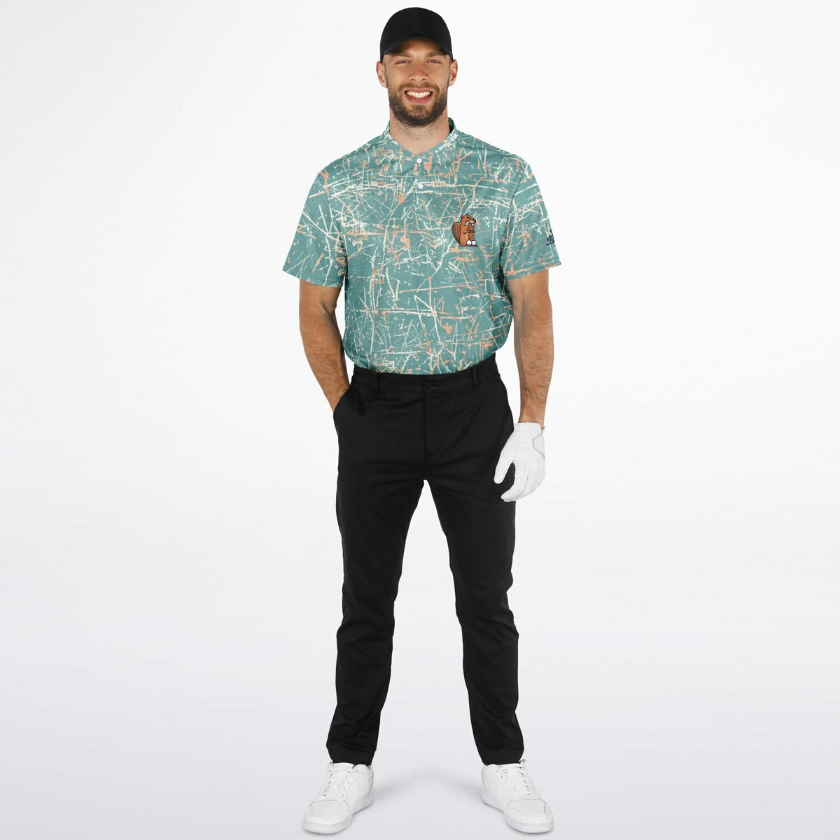 Beaver Skratch Blade Collar Polo Shirt