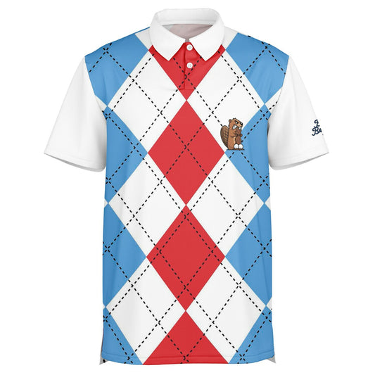 ArgylePolo Shirt - AOP