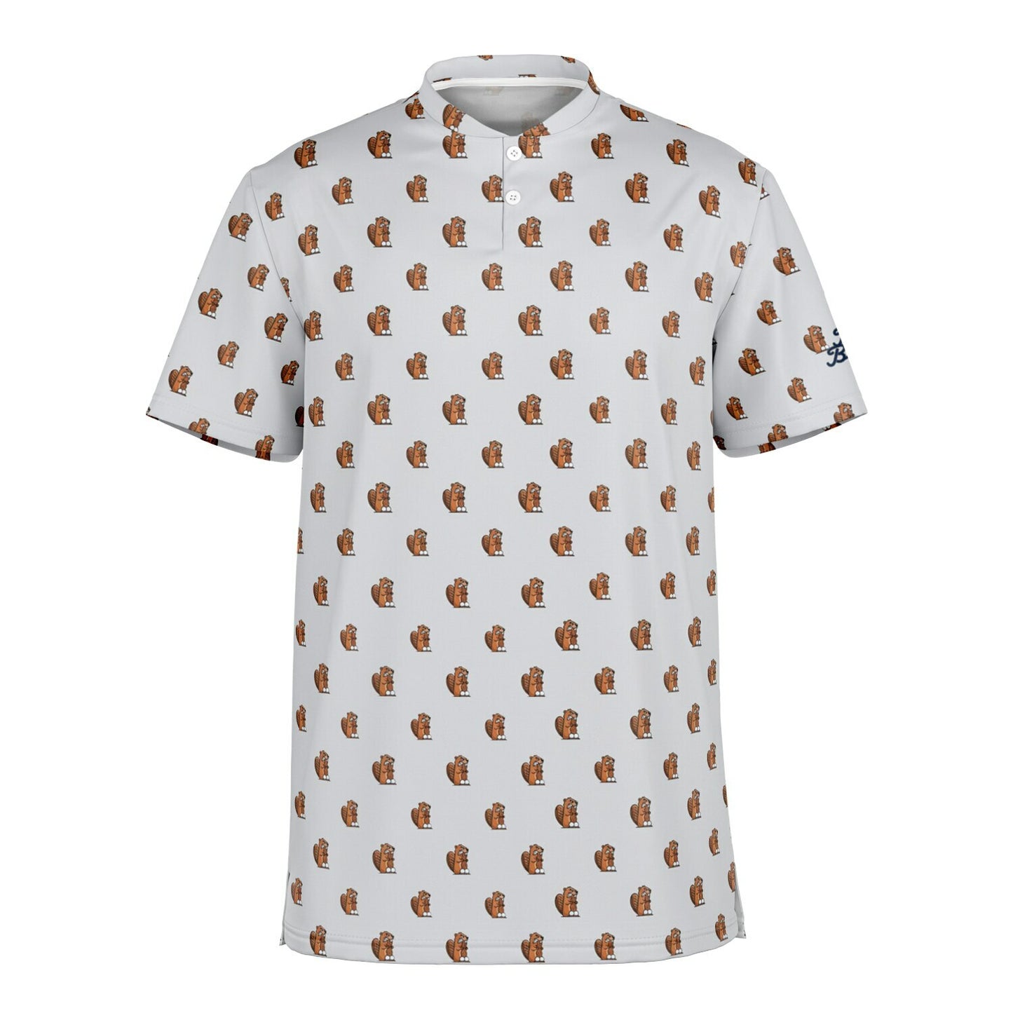 Bad Beaver "Beaver Fever" Blade Collar Polo Shirt