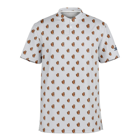 Bad Beaver "Beaver Fever" Blade Collar Polo Shirt
